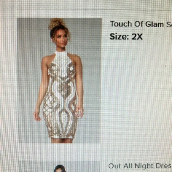 Fashion Nova | Dresses | Touch Of Glam Sequin Dress Whitegold | Poshmark Fashion Nova | Dresses | Touch Of Glam Sequin Dress Whitegold | Poshmark